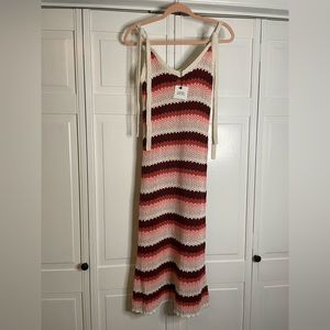 Zara Limited Edition stripped knit dress.